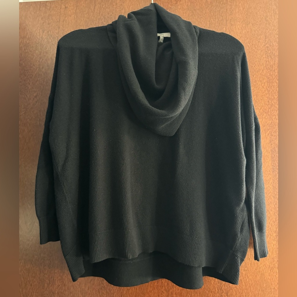 Joie Cowl Neck Sweater Black XS